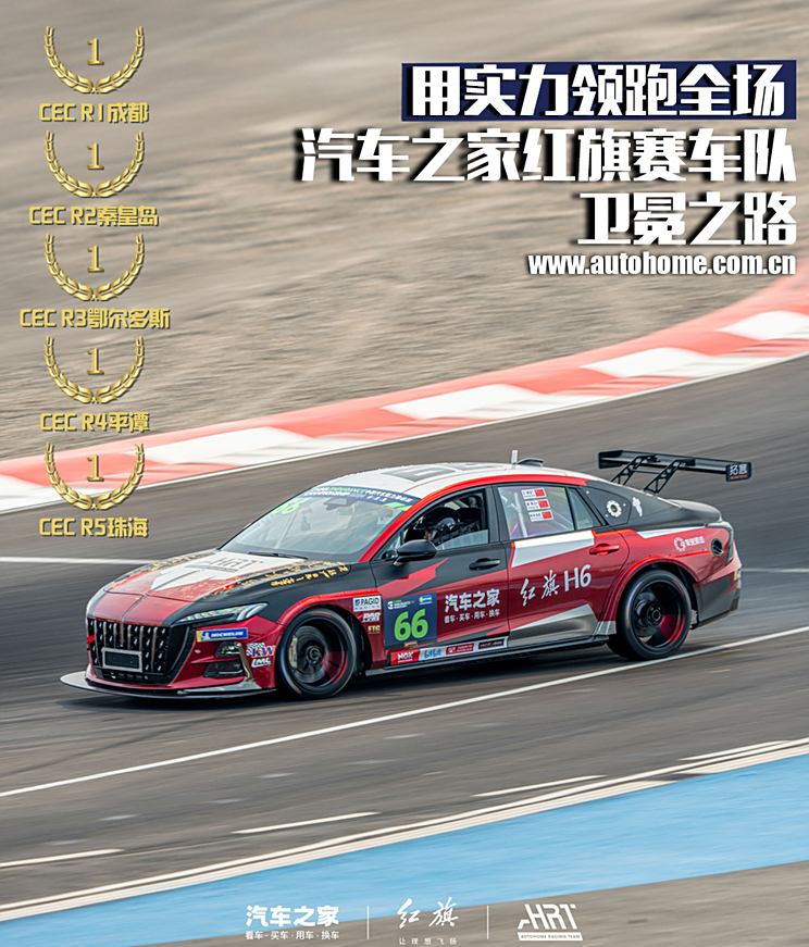 领跑全场 汽车之家红旗赛车队卫冕之路