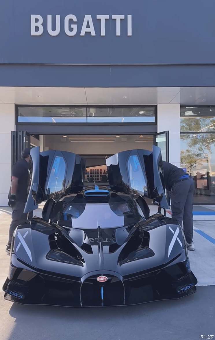 400万欧元起/限量40台 首台布加迪Bolide交付 最大功率1600马力