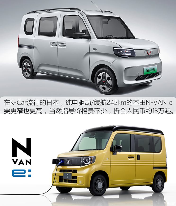 百变K-Car 和平庸小车说NO 实拍五菱之光EV